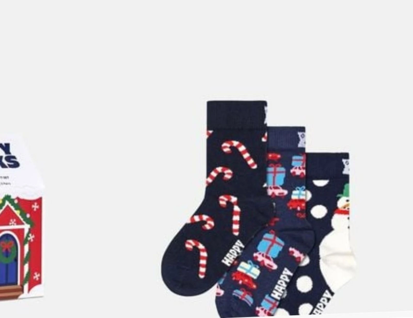 Pack 3 Pares Meias Happy Socks  | Lot 3 Paires Chaussettes – photo 6